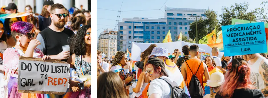 TP Portugal at Lisbon Pride Parade